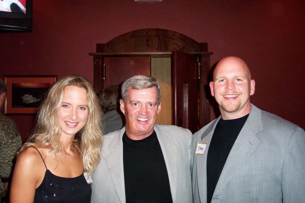 Frank Beamer with Steve Pugh