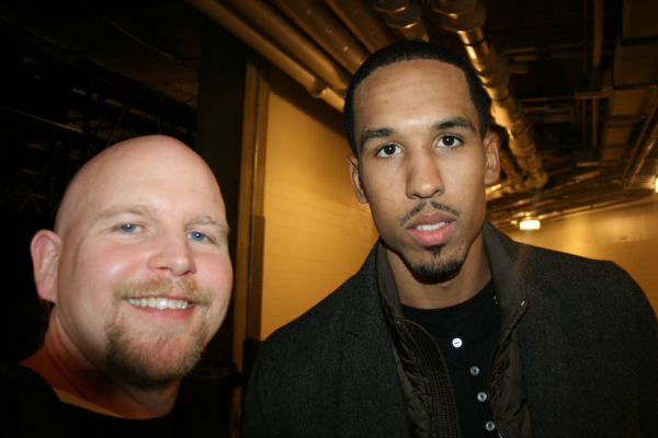 Shaun Livingston with Steve Pugh