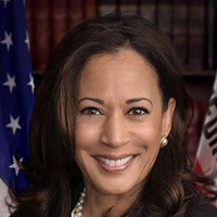 Kamala Harris (D) logo