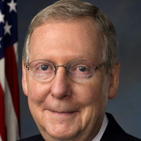 Mitch McConnell (R) logo